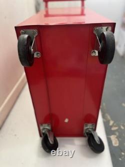 Clarke Ctc700c 7 Drawer Red Steel Tool Cabinet Trolley Lockable With Key