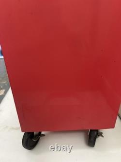 Clarke Ctc700c 7 Drawer Red Steel Tool Cabinet Trolley Lockable With Key