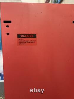 Clarke Ctc700c 7 Drawer Red Steel Tool Cabinet Trolley Lockable With Key