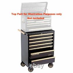 Clarke Tool Cabinet Black & Gold Hd Plus 7 Drawer Cbb217bgc 7638062
