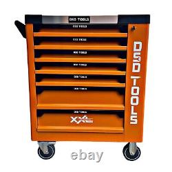 Complete Workshop Solution 7-Drawer Trolley Cabinet + Professional Tools