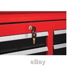 Craftsman 26 4-Drawer Tool Heavy-Duty Top Cabinet Red/ Black Power Strip USB