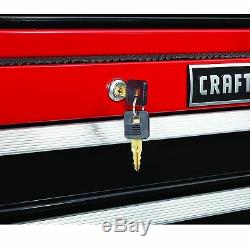 Craftsman 26 in 3-Drawer Heavy Duty Ball Bearing Middle Chest Black