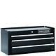 Craftsman 26 In 3-drawer Heavy-duty Ball Bearing Middle Chest Box Storage Black