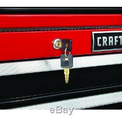 Craftsman 26 in. 3-Drawer Heavy-Duty Ball Bearing Middle Chest Red/Black