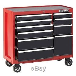 Craftsman 41 10-Drawer Heavy-Duty Rolling Cart Workbench Mobile Tool Storage Ga