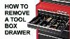 Craftsman Tool Box Remove Drawer With Friction Slides