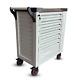 Crytec Tool Box With Tools 7 Drawers Roller Cabinet With 250 Piece Tool Kit Grey