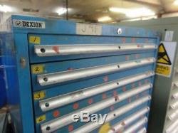 DEXION CABINET 17 Ball Bearing Heavy Duty Drawers ENGINEERS TOOL BOX