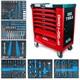 Dsd Tools Roller Tool Cabinet Storage Chest Box Garage Workshop 7 Drawers Red
