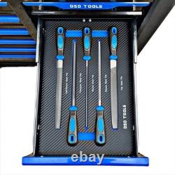 DSD Tools 12 Drawer Roller Tool Chest Cabinet Box Set with Tools Green/Black