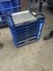 Dsd Tools Xxl Metal Tool Chest, 7 Drawer Lockable Cabinet, Blue/black