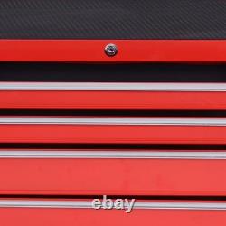 DURHAND 7-Drawer Rolling Tool Chest on Wheels, Lockable Tool Cabinet with Side