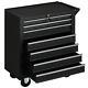 Durhand Roller Tool Cabinet Storage Chest Box 7 Drawers Roll Wheels Garage Matte