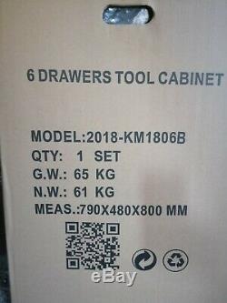 Dad's XMas Present! Kraft Muller Garage Maid Tool cabinet 6 drawers 240 tools