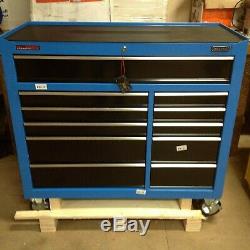 Draper 15222 40 Wide Roller Tool Cabinet Blue 11 Drawer