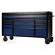 Draper 15 Drawer Workbench Roller Tool Cabinet 61'' Blue Garage Workshop Tool