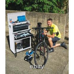 Draper 19576 Combined Roller Cabinet and Tool Chest 6 Drawer 24 White