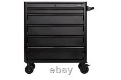 Draper 20098 BUNKER Roller Tool Storage Cabinet Box 36 9 Drawer Black