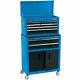 Draper 24 Combined Roller Cabinet And Tool Chest (6 Drawer) Blue 19563