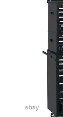 Draper 26 650mm Large 3 Box 15 Drawer Black Tool Chest Cabinet Heavy Casters