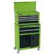 Draper Combined Roller Cabinet And Tool Chest, 6 Drawer, 24, Green 19566