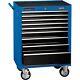 Draper Roller Tool Cabinet, 9 Drawer, 26, Blue 15110