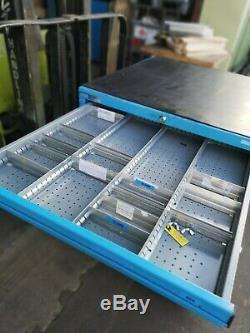 EMPTY POLSTORE NOT BOTT OR LISTA TOOLING CABINET 10 DRAWER with keys