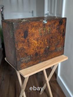 Engineers 8 Drawer Toolbox Cabinet With Tools Vintage 1960s