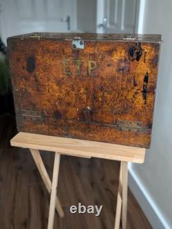 Engineers 8 Drawer Toolbox Cabinet With Tools Vintage 1960s