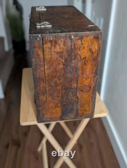 Engineers 8 Drawer Toolbox Cabinet With Tools Vintage 1960s