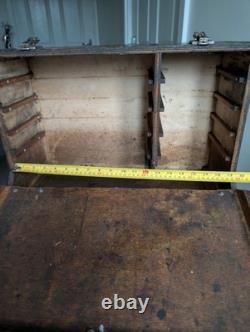 Engineers 8 Drawer Toolbox Cabinet With Tools Vintage 1960s