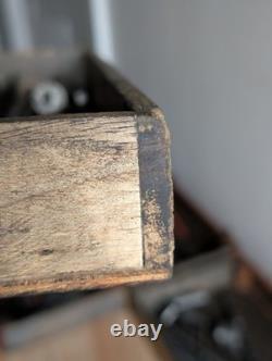 Engineers 8 Drawer Toolbox Cabinet With Tools Vintage 1960s