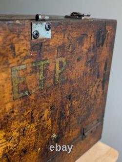Engineers 8 Drawer Toolbox Cabinet With Tools Vintage 1960s