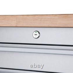 Excel 72Tool Chest Cabinet Workbench 15 Drawer, 3 Upper Cabinet, 1 Tall Cabinet
