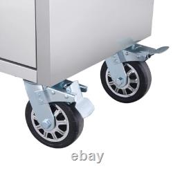 Excel Stainless Steel 15 Drawer Roller Tool Cabinet Workbench Tool Chest Box