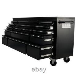 Extra Deep 55/72 in. Mobile Workbench Tool Chest Box Cabinet Storage Drawer Unit