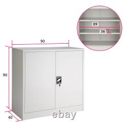 Filing Cabinet Office Furniture Metal Storage Cupboard Drawer Lockable Tool