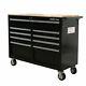 Frontier 46 In. 9-drawer Mobile Workbench, Tool Chest, Tool Cabinet With Wooden