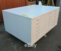 Funky retro Plan drawer file tool cabinet Adelaide paint art studio 1310x940x550