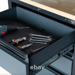 Garage Storage Cupboards Wall Metal Unit Tool Box Drawer Cabinet Workstation Set