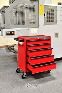 HILKA G301T5BBS Heavy Duty 5 Drawer Trolley BBS