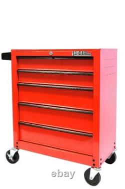 HILKA G301T5BBS Heavy Duty 5 Drawer Trolley BBS
