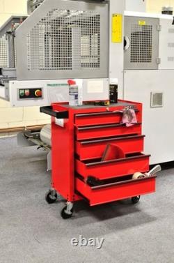 HILKA G301T5BBS Heavy Duty 5 Drawer Trolley BBS