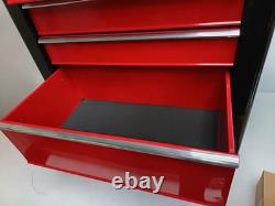 HOMCOM 5 Drawer Lockable Steel Tool Storage Cabinet Trolley Wheels Garage DIY