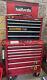 Halford Tool Box With Roller Cabinet And Ball Bearing Drawers Red 14 Drawers