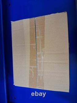 Halfords 6 Drawer Tool Centre Cabinet 681 x 1147 x 422mm Blue (Dent/No Keys)