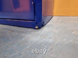Halfords 6 Drawer Tool Centre Cabinet Workshop Garage Tool Storage Blue (Dent)