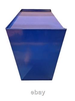 Halfords 6 Drawer Tool Centre Cabinet Workshop Garage Tool Storage Blue (Dent)