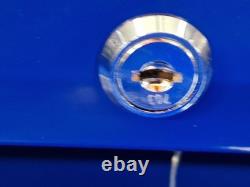 Halfords 6 Drawer Tool Centre Cabinet Workshop Garage Tool Storage Blue (Dent)